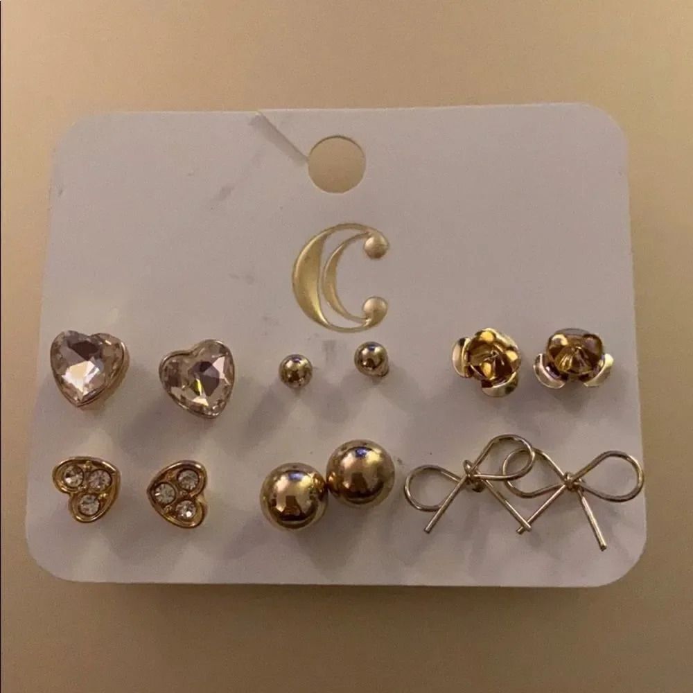 never worn earrings bundle - Picture 2 of 7